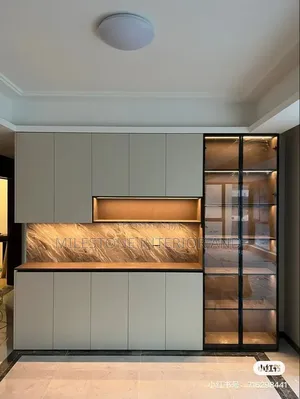Modern Luxury Built-in Kitchen Cabinet
