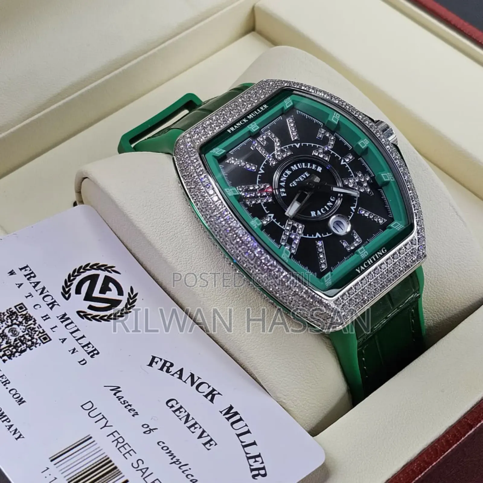 Franck Muller Yachting Iced Binded Iced Numbered