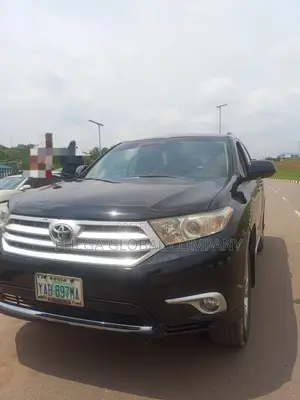Toyota Highlander Limited 2012 Black