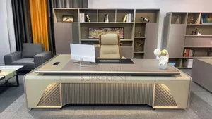 Executive MD Office Table With Mobile Drawer 2.4 Meter Length