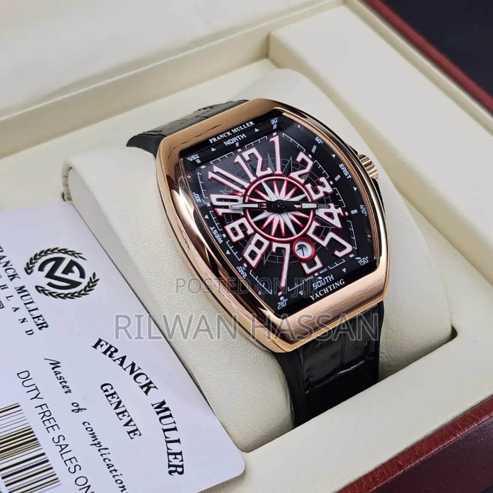 Franck Muller Classical and Plain Genuine Leather