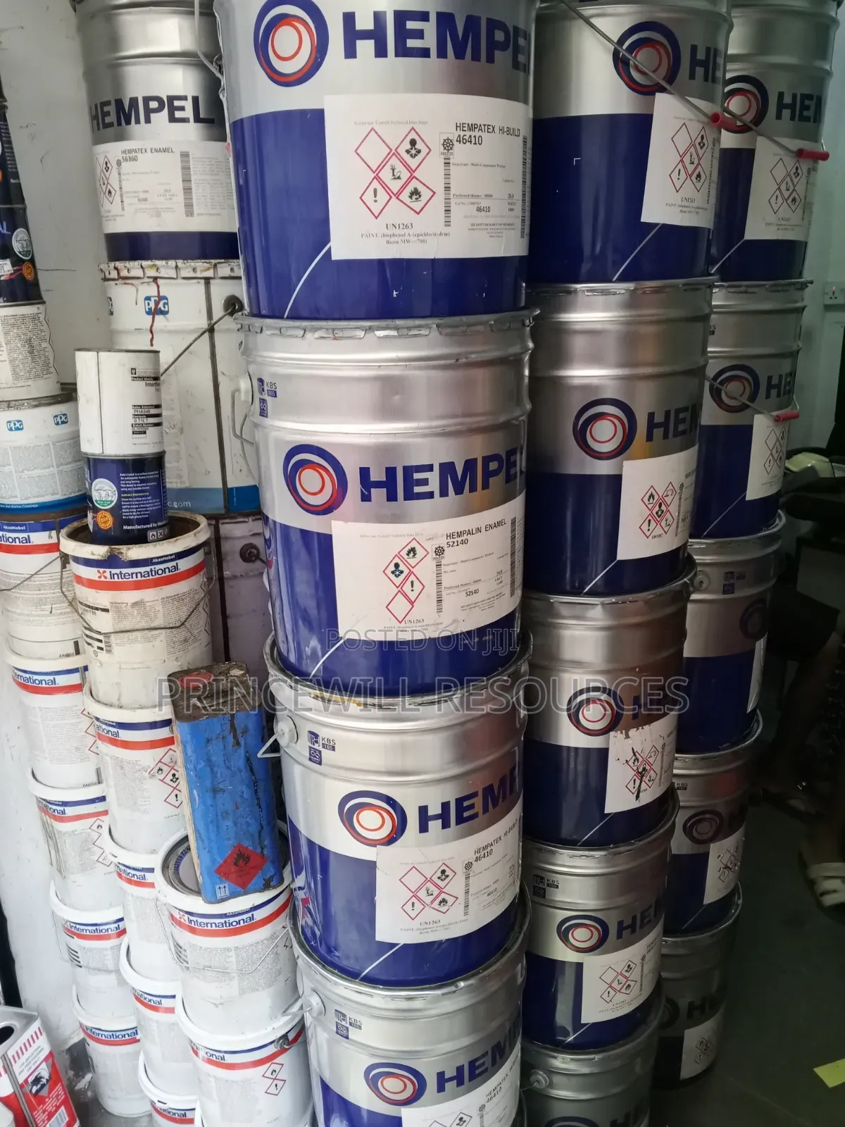 Paint Anti Rust Paint Hampel Marine.