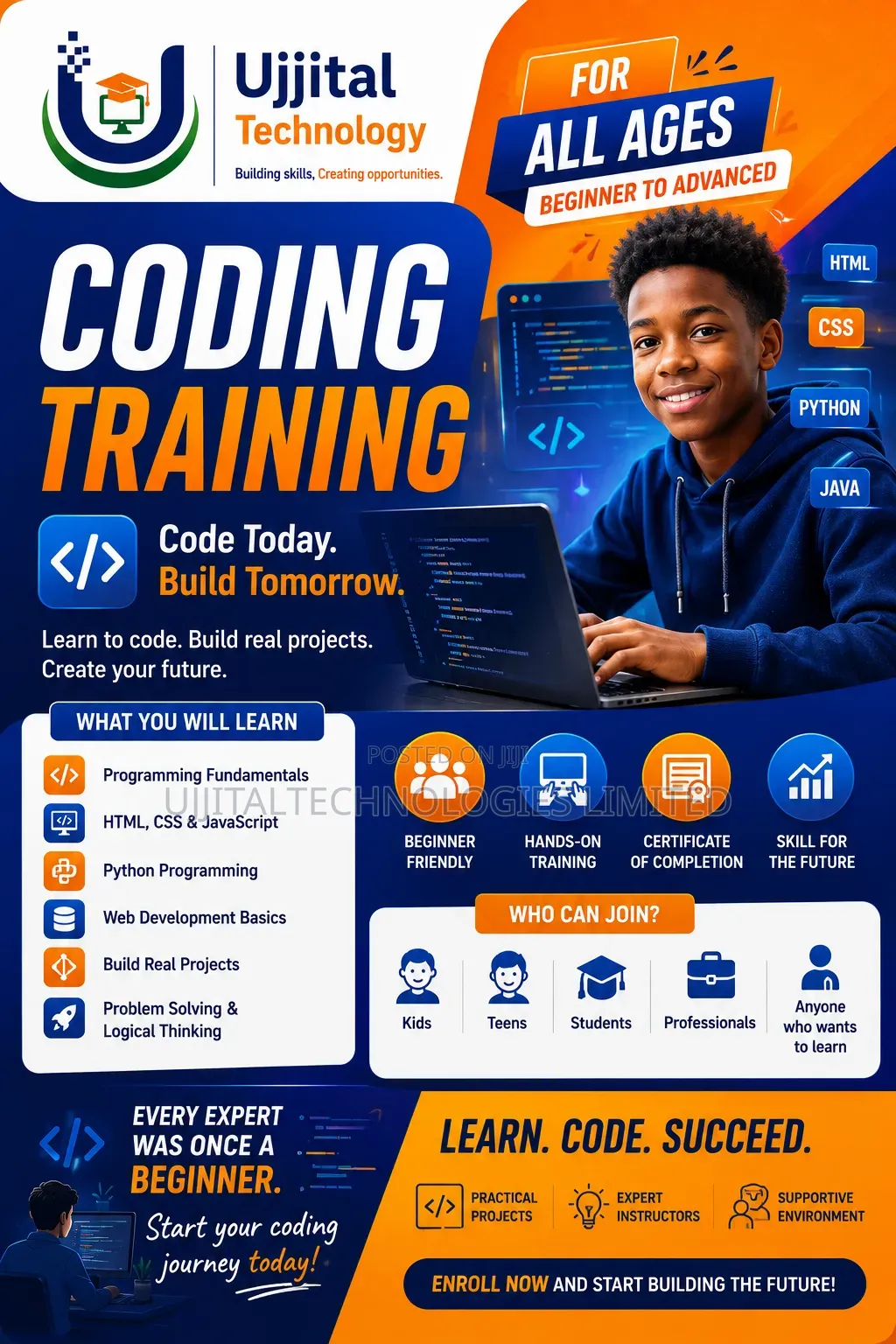 Coding Training for All Ages