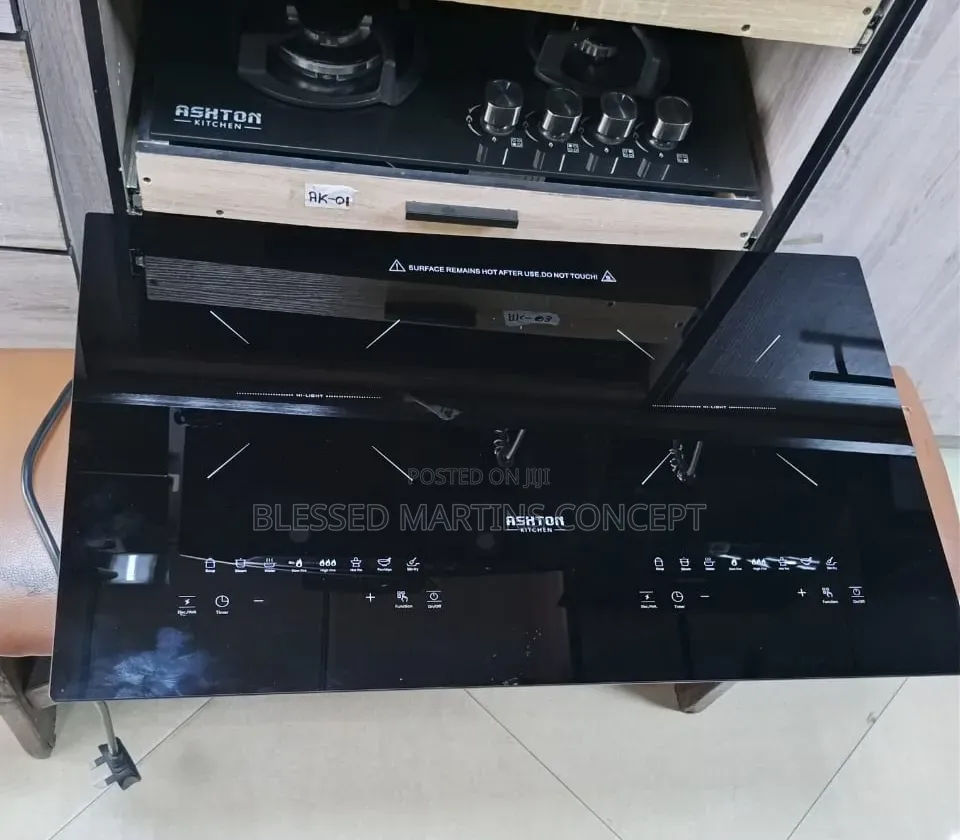 74cm Built-in 2 Burner Digital Hotplate