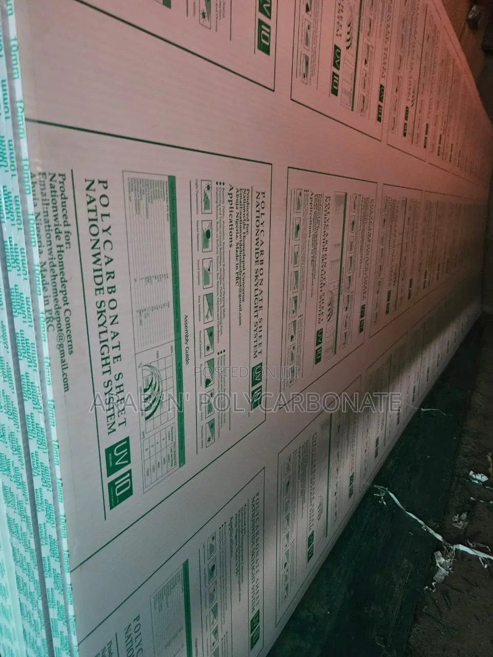 Delicate Danpalon Polycarbonate Sheets Distributor