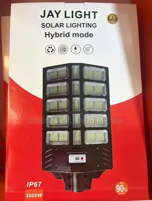 Jay Light 3000w All in One Solar Street Light . Product of Jay Lights