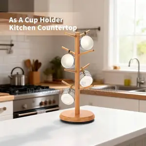 Bamboo Cup Holder