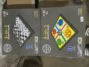 3 in 1 Magnetic Board Games