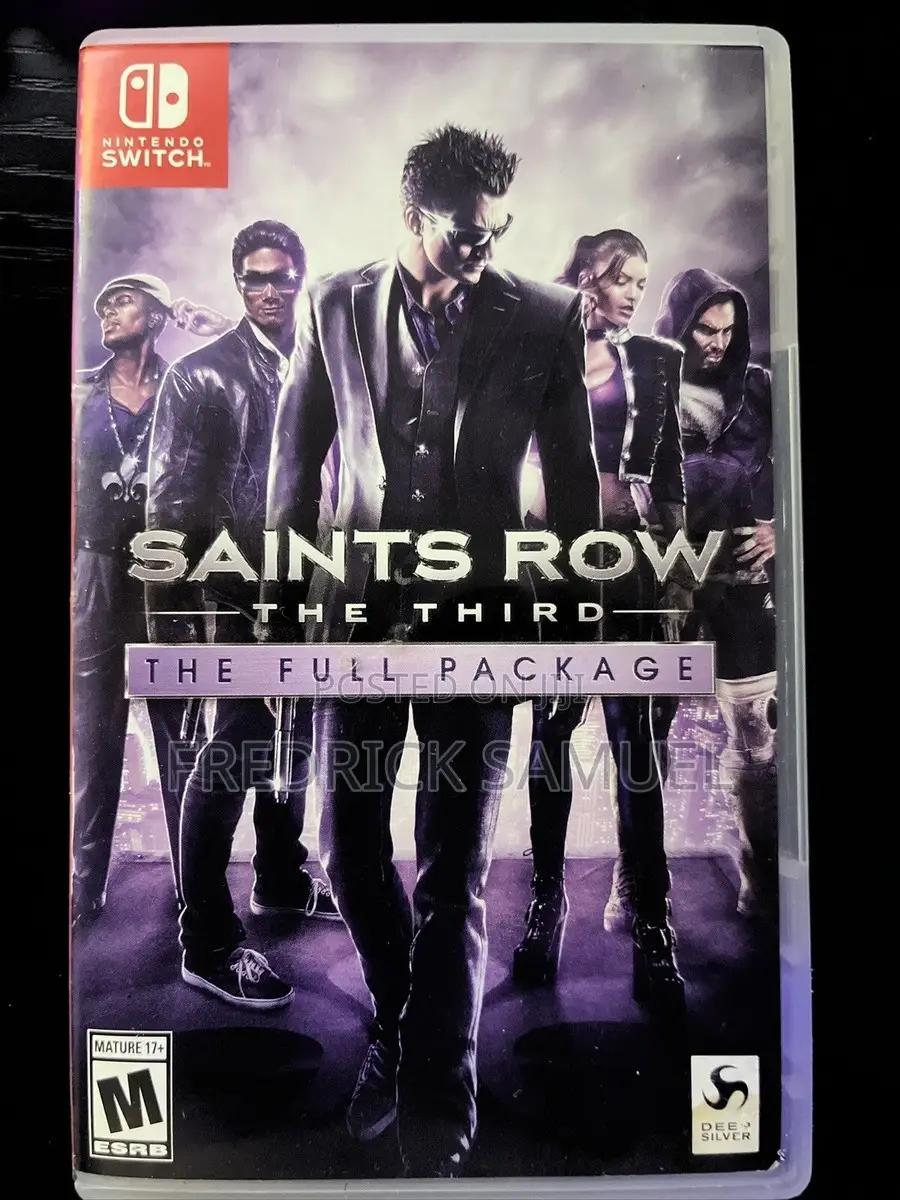 Nintendo Switch Saints Row: The Third Full Package.