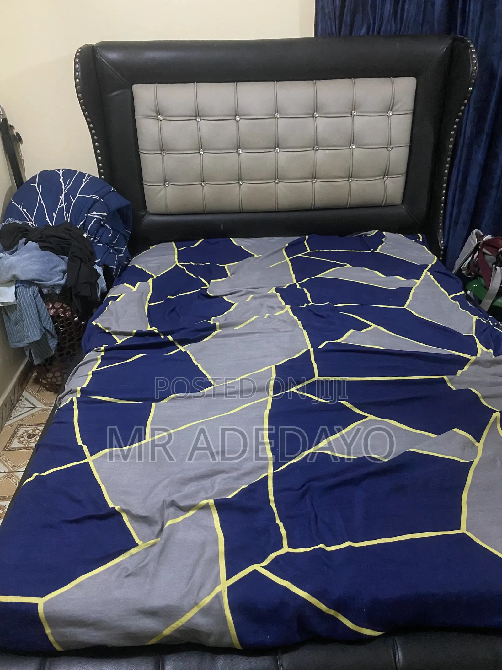 Neatly Used 6by6 Bed With Bedframe