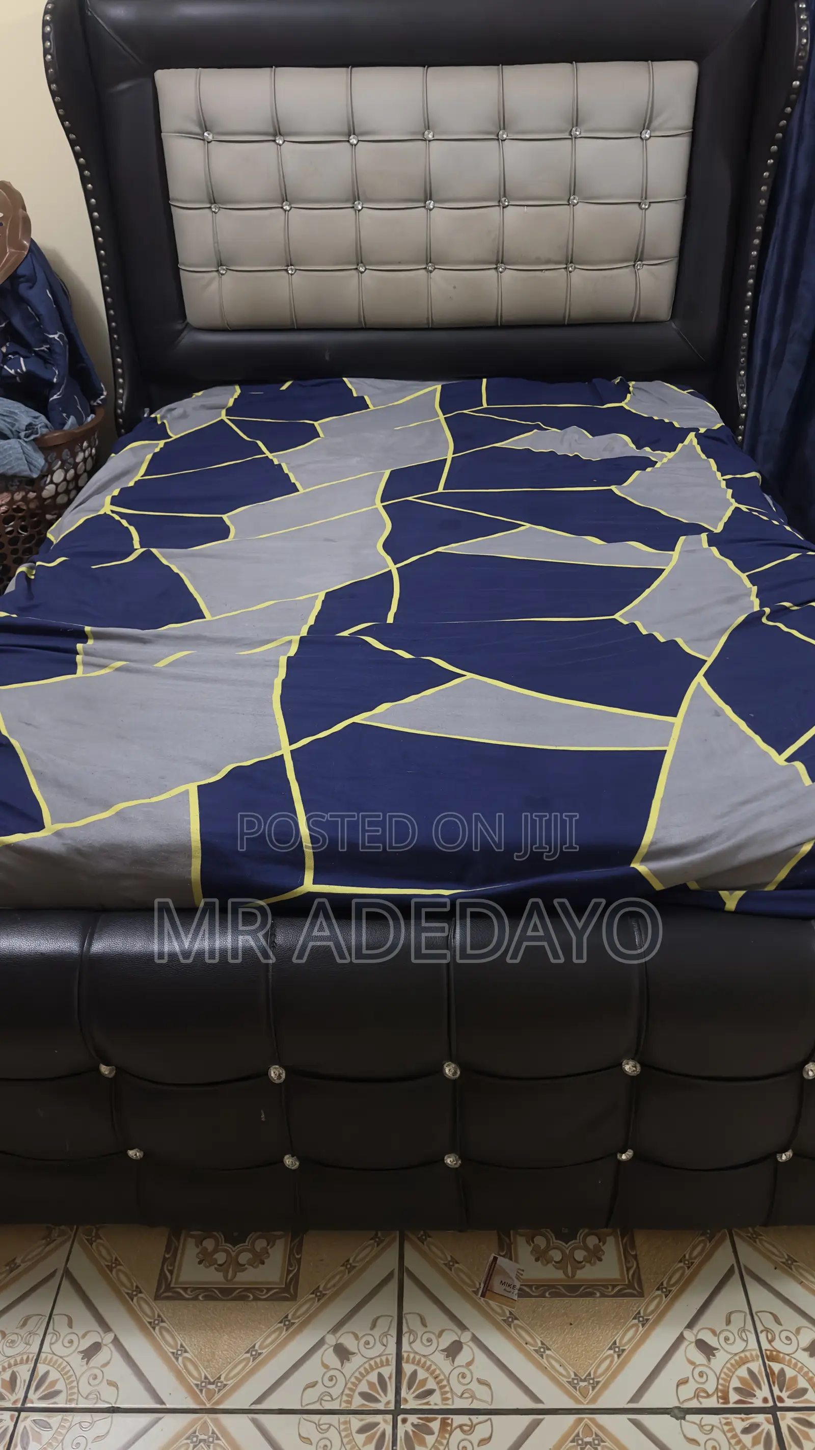 Neatly Used 6by6 Bed With Bedframe