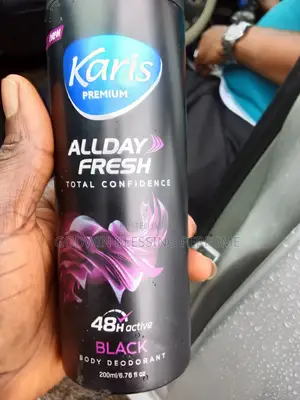 Karis Premium Black Body Deodorant