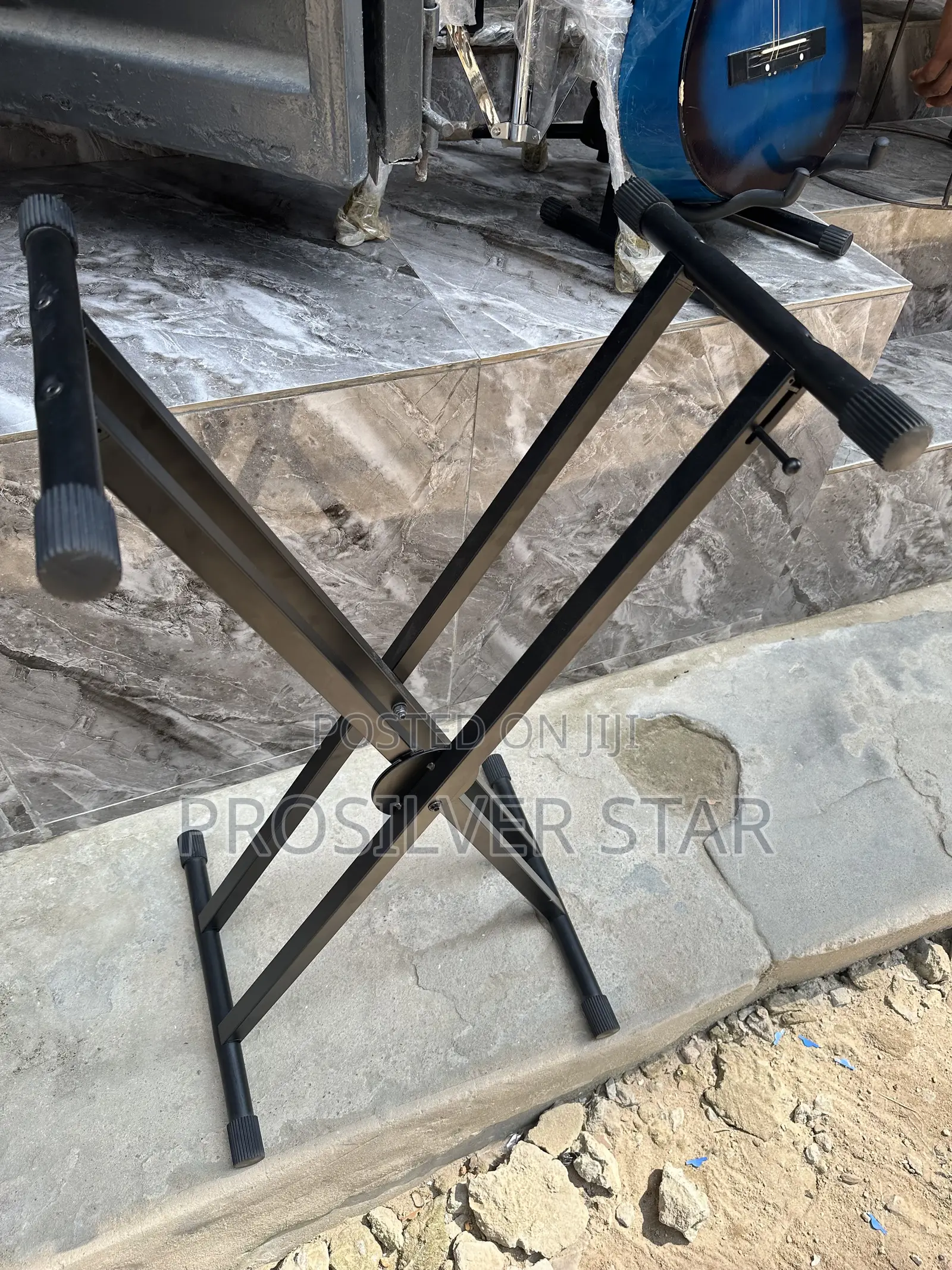 X-Shaped Foldable Keyboard Stand