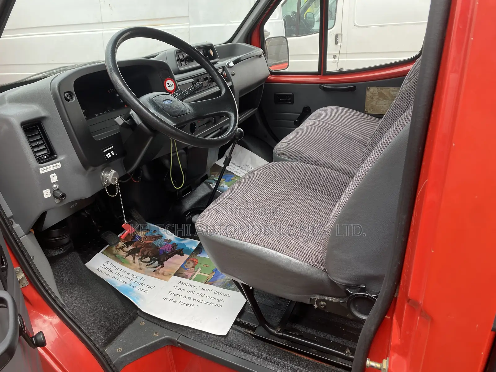 Ford Transit 2002 Red