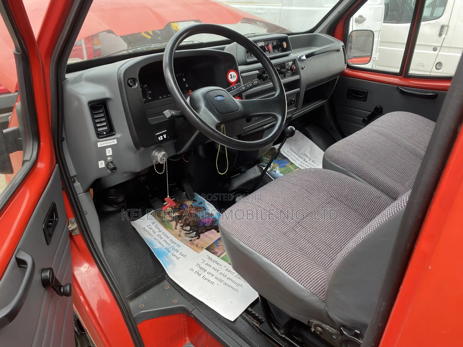 Ford Transit 2002 Red