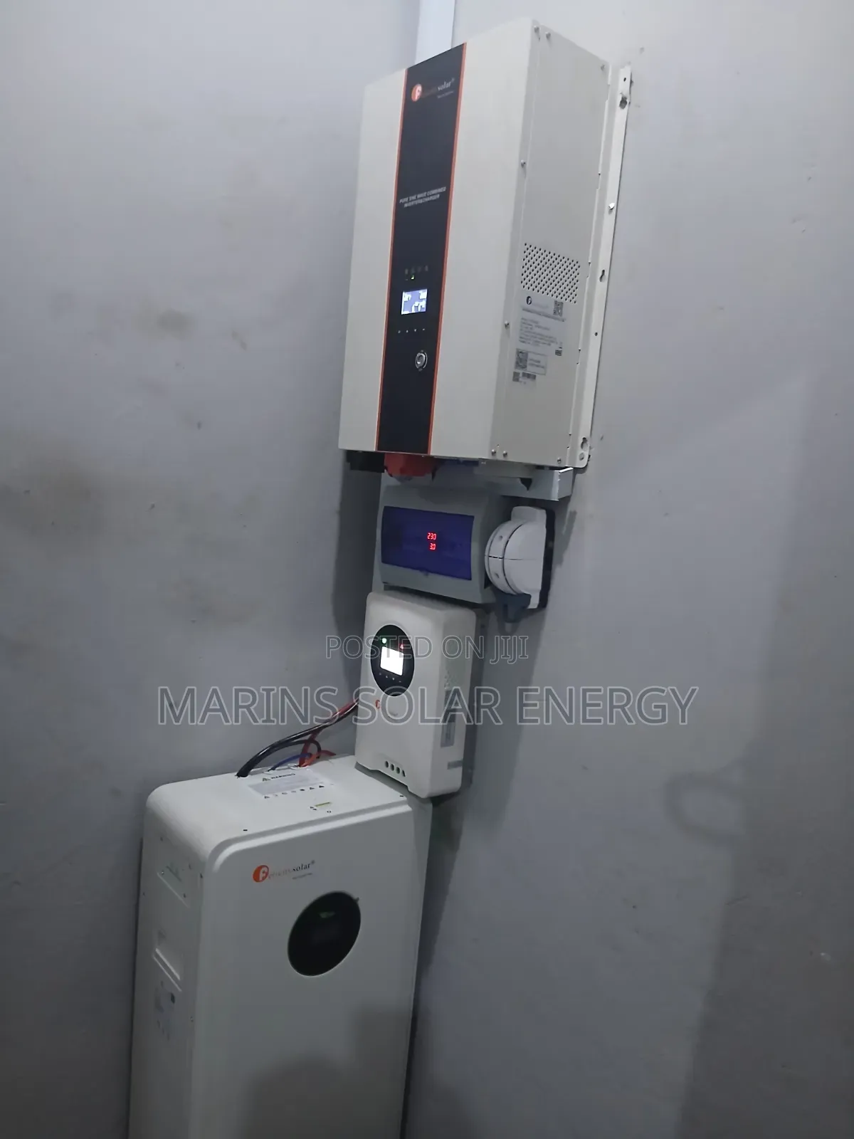 10kva Inverter 48vs and 15kwh Battery 48vs System Setup