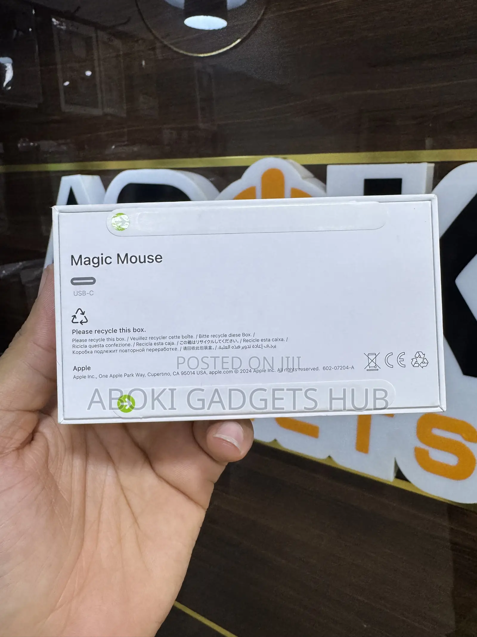 Apple Magic Mouse USB-C (White)
