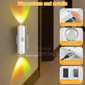 Smart LED Motion Sensor Ambient Wall Light