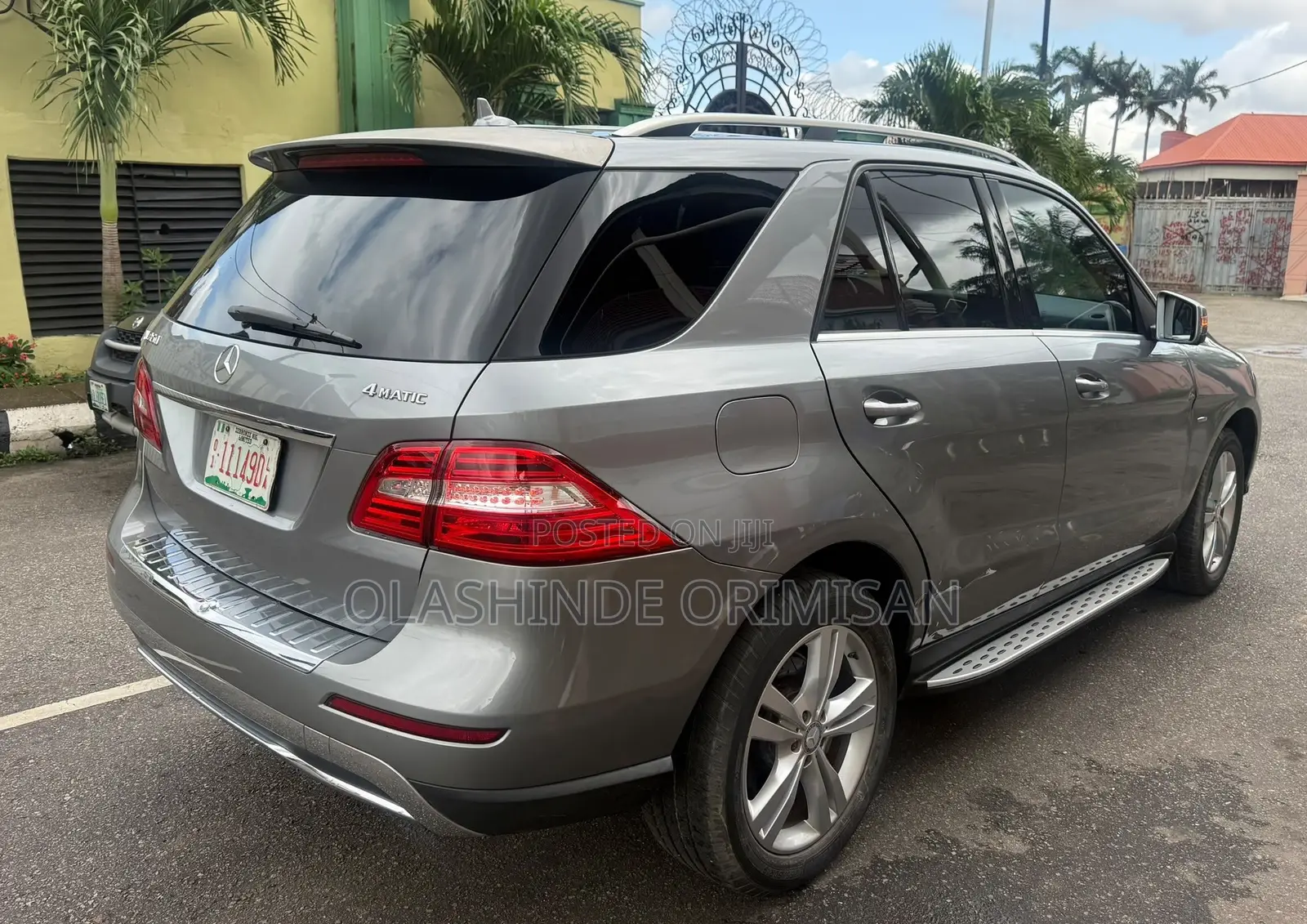 Mercedes-Benz M Class 2012 Green