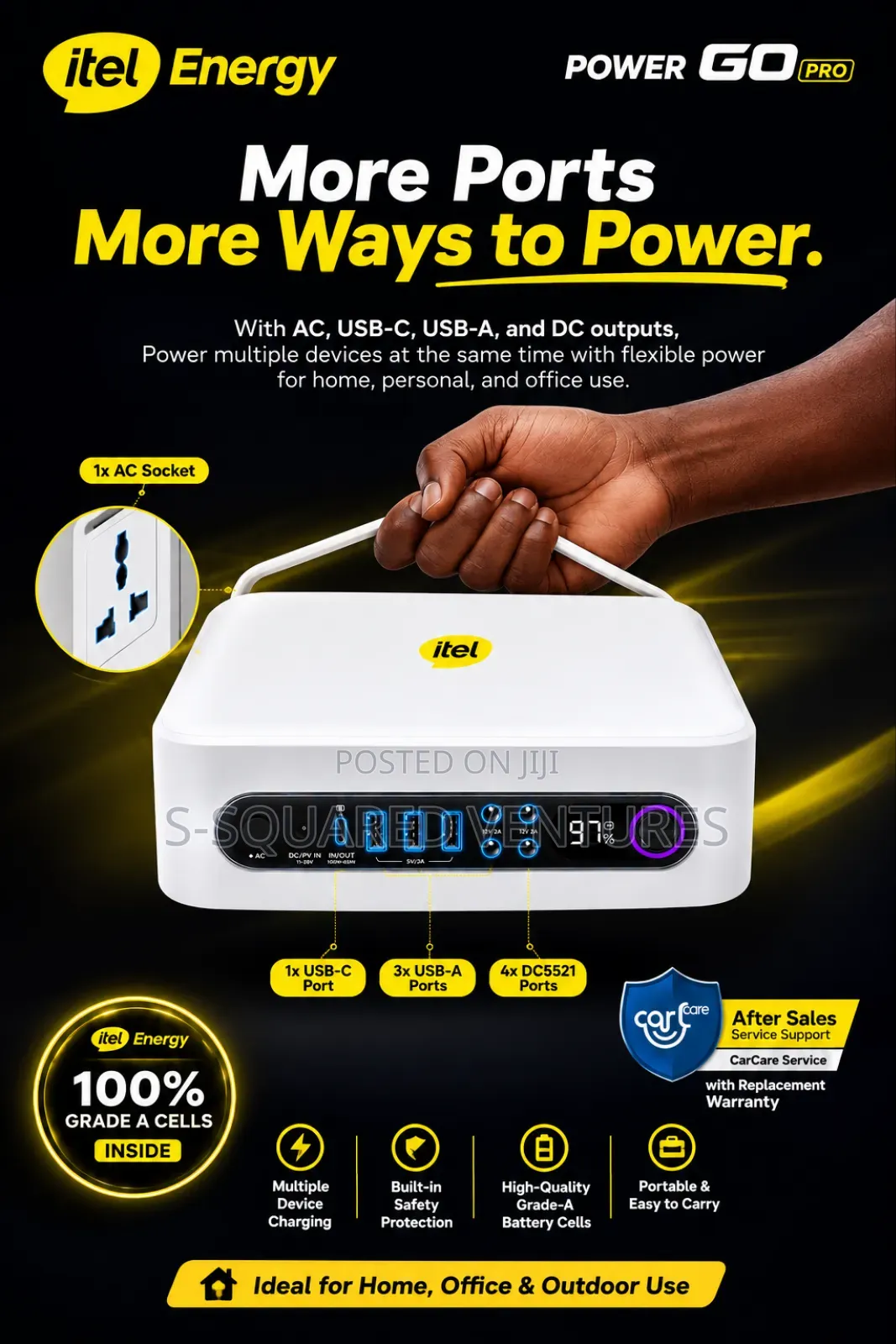 ITEL Power Go Pro