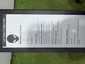 New Laptop Alienware 16 Aurora 16GB Intel Core i7 SSD 1T