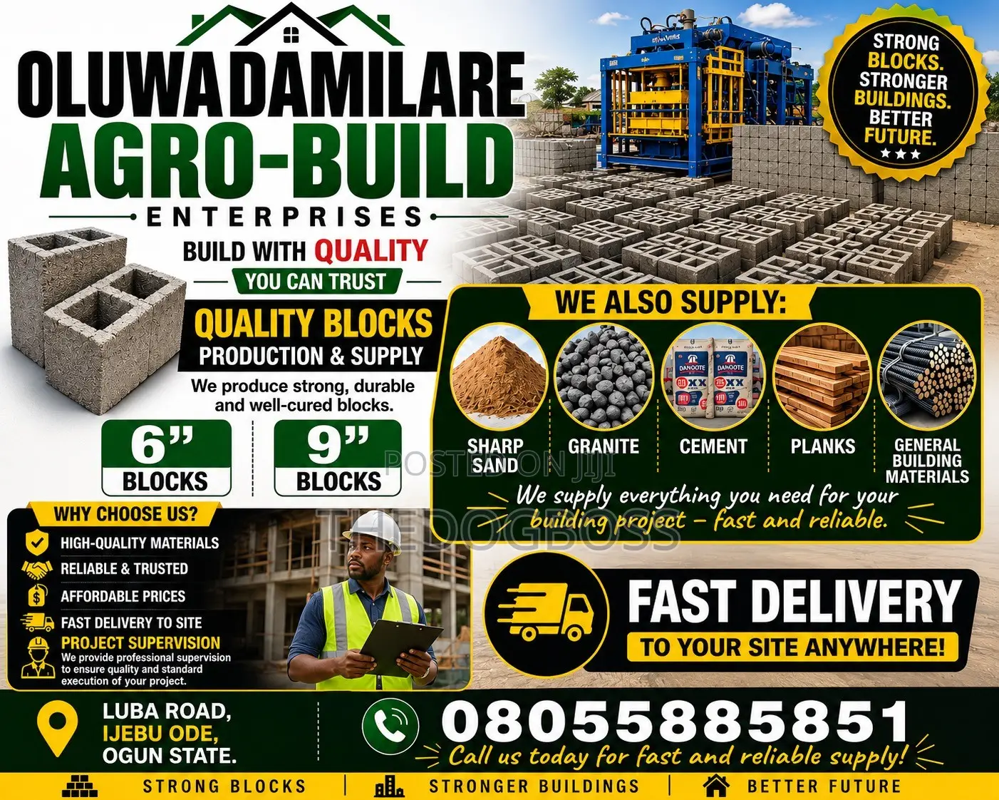 Molding Concrete Blocks