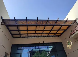 Premium Balcony Pergola With Lasercut