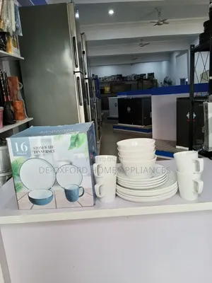 4 X 4 Glass Dinner Set