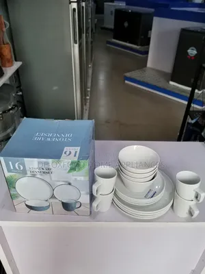 4 X 4 Glass Dinner Set