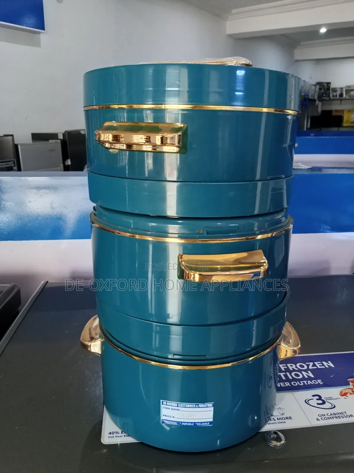3 in Food Warmer Dinner Set