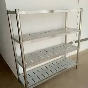 5FT Perforated Stainless Steel Rack – Heavy Duty Multipurpose