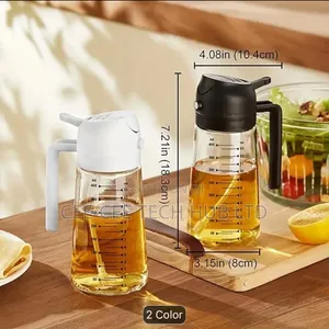 2-in-1 Oil Sprayer and Dispenser Bottle