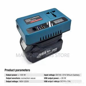 120w Lithium Battery Smart Outdoor Inverter With 288v Battery