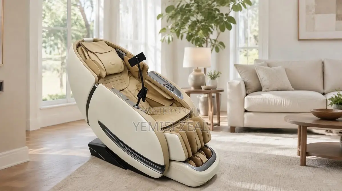 4D Zero-Gravity Luxury Massager Chair With Bluetooth and Free Tea Cup