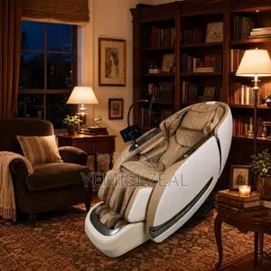 4D Zero-Gravity Luxury Massager Chair With Bluetooth and Free Tea Cup