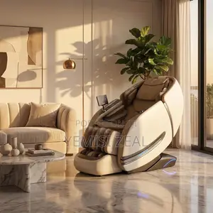 4D Zero-Gravity Luxury Massager Chair With Bluetooth and Free Tea Cup