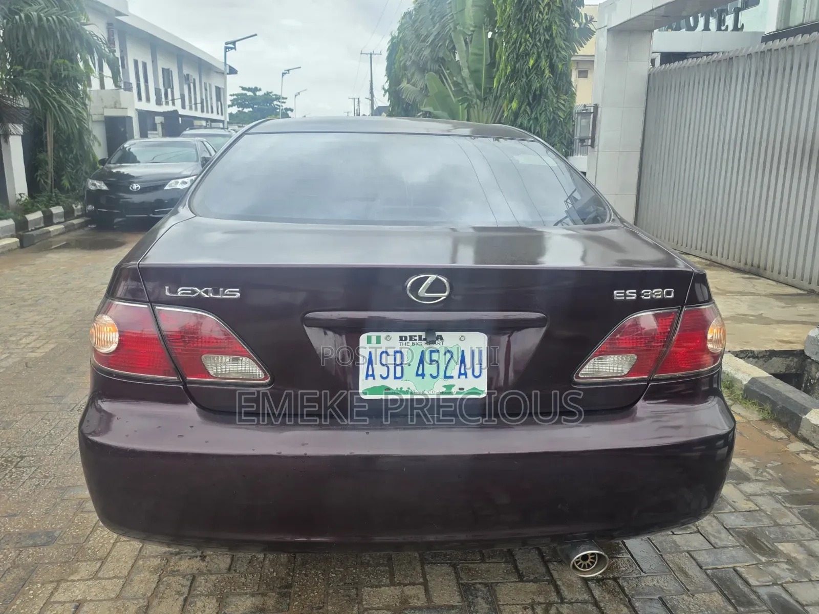 Lexus ES 2002 Red