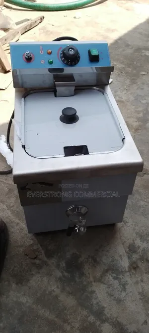 Commercial Deep Fryer Stainless With Tap Electric
