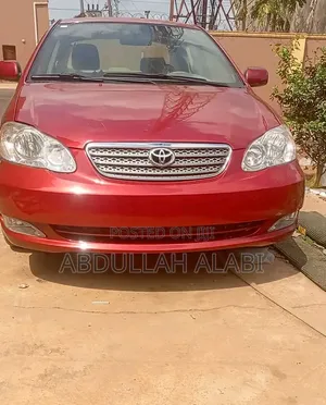 Toyota Corolla LE 2007 Red
