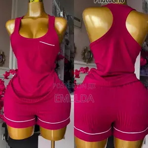 Women’s Ribbed 2-Piece Lounge/Sleepwear Set