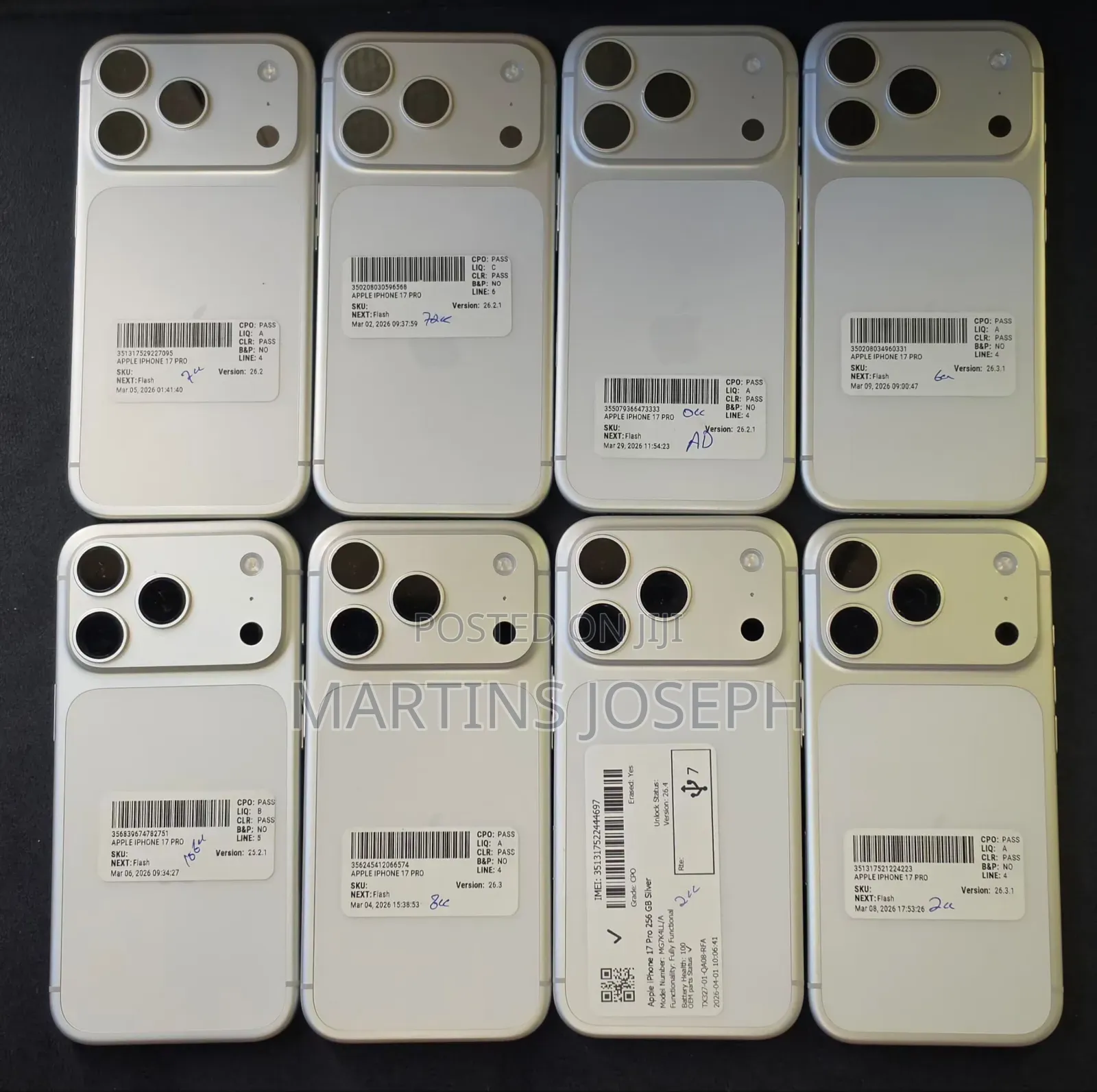 Apple iPhone 17 Pro 256 GB White
