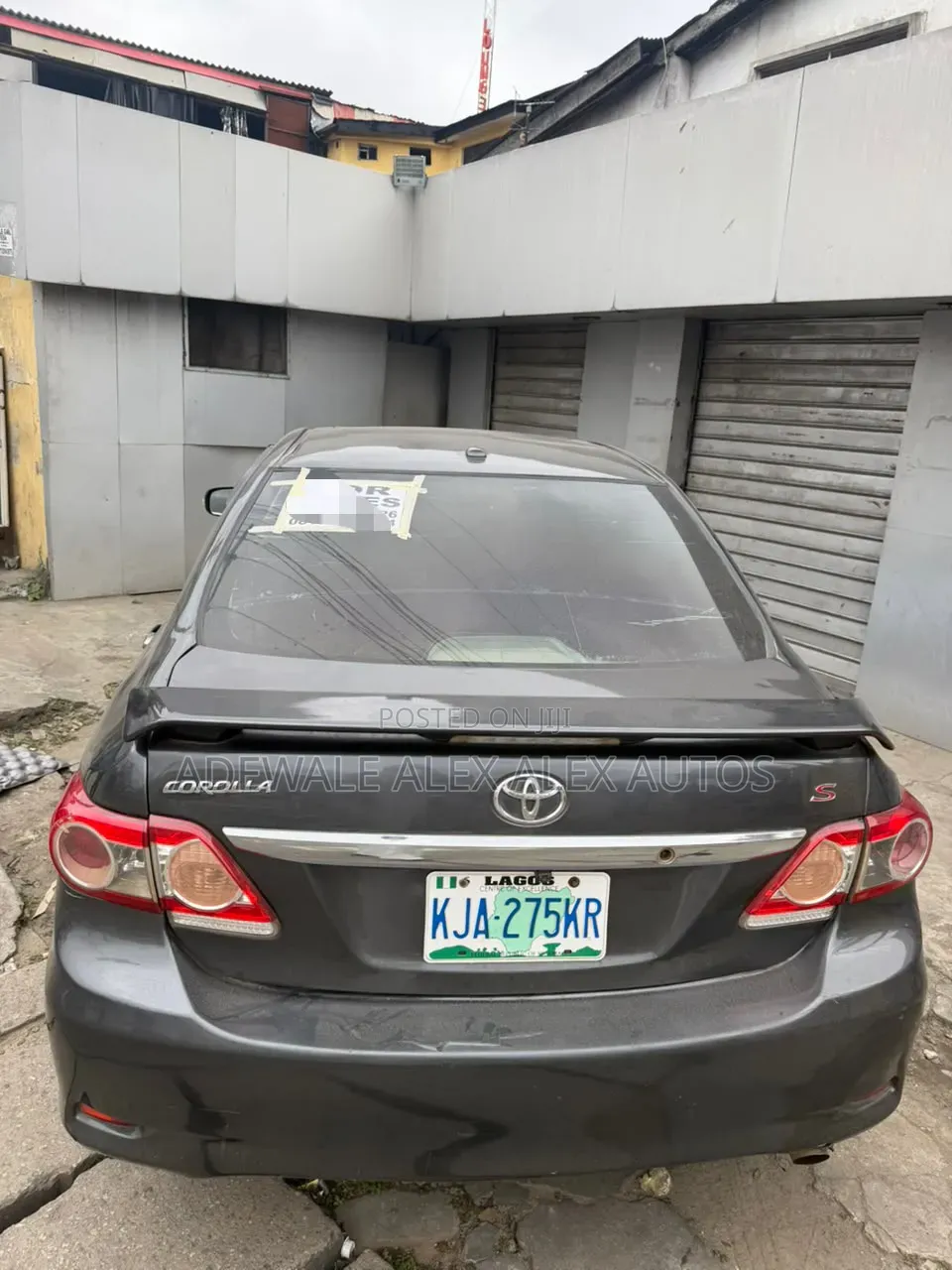 Toyota Corolla 2010 Gray
