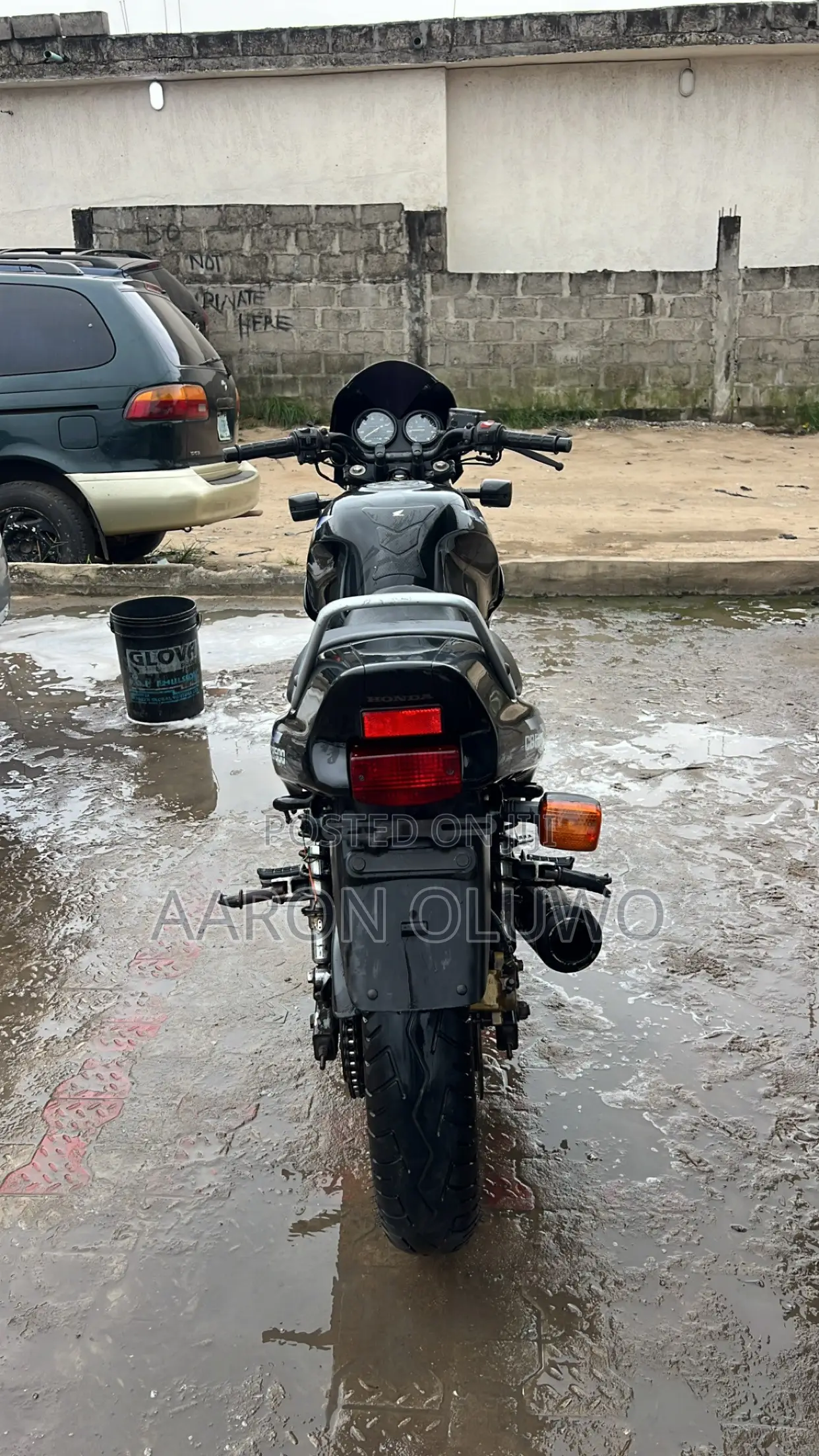 Honda CB 2002 Black
