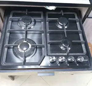58cm Steel Ashton Kitchen Built-in 4 Gas Burner
