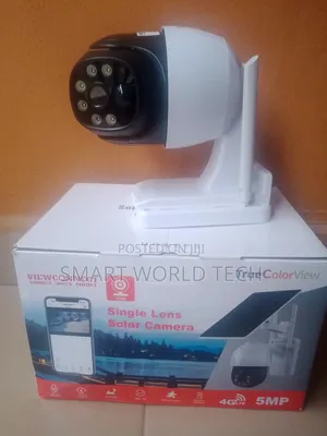 Single Lens PTZ Solar Camera 4g Enabled