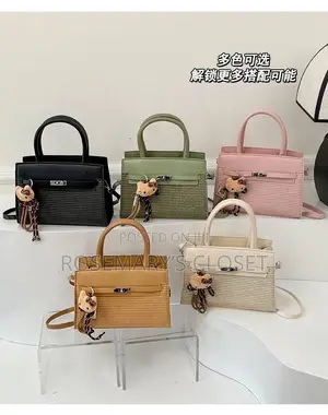 Woven Teddy Bag- Fashion Ladies Luxurious Bag