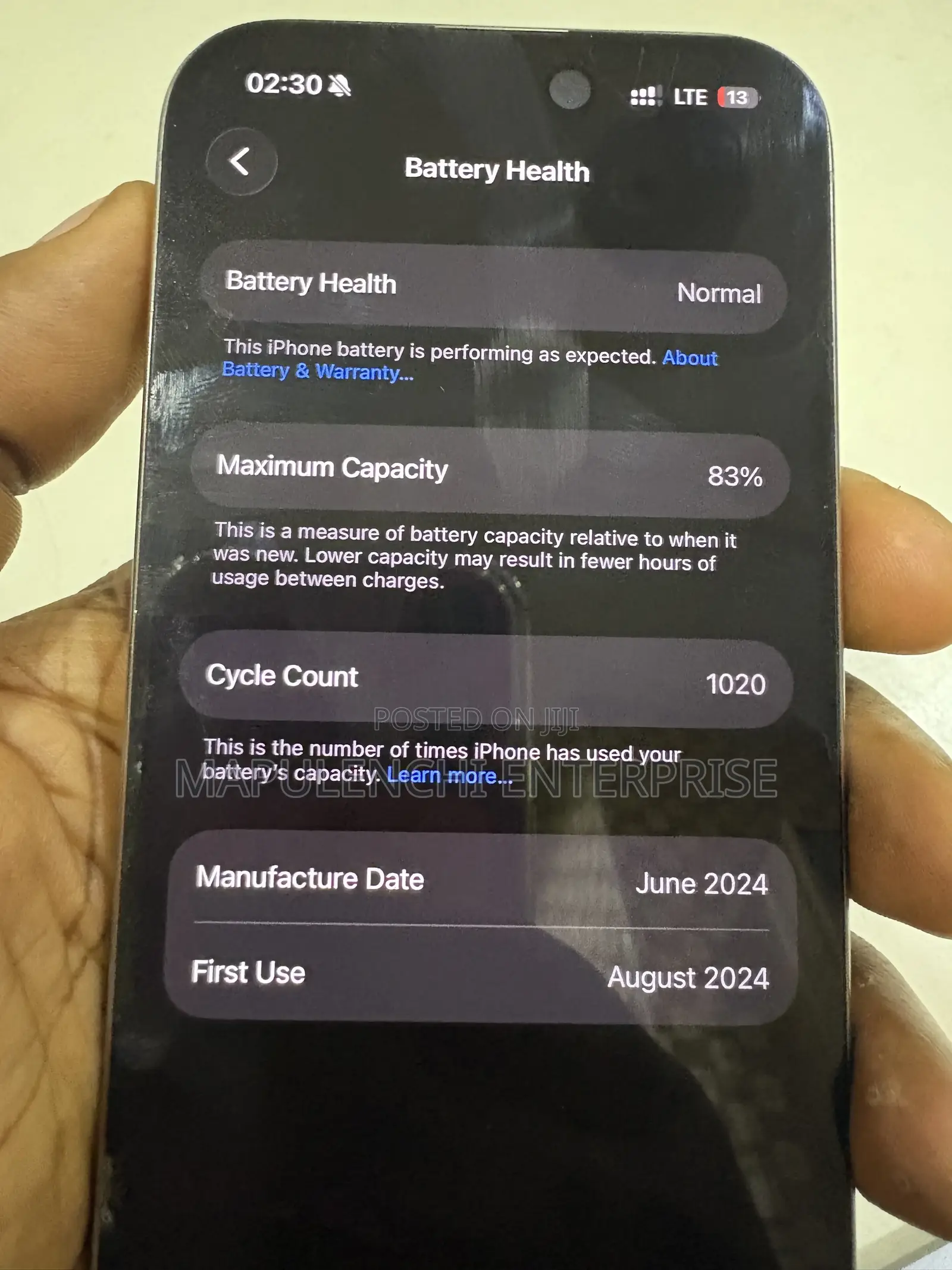 Apple iPhone 15 Pro 128 GB Silver