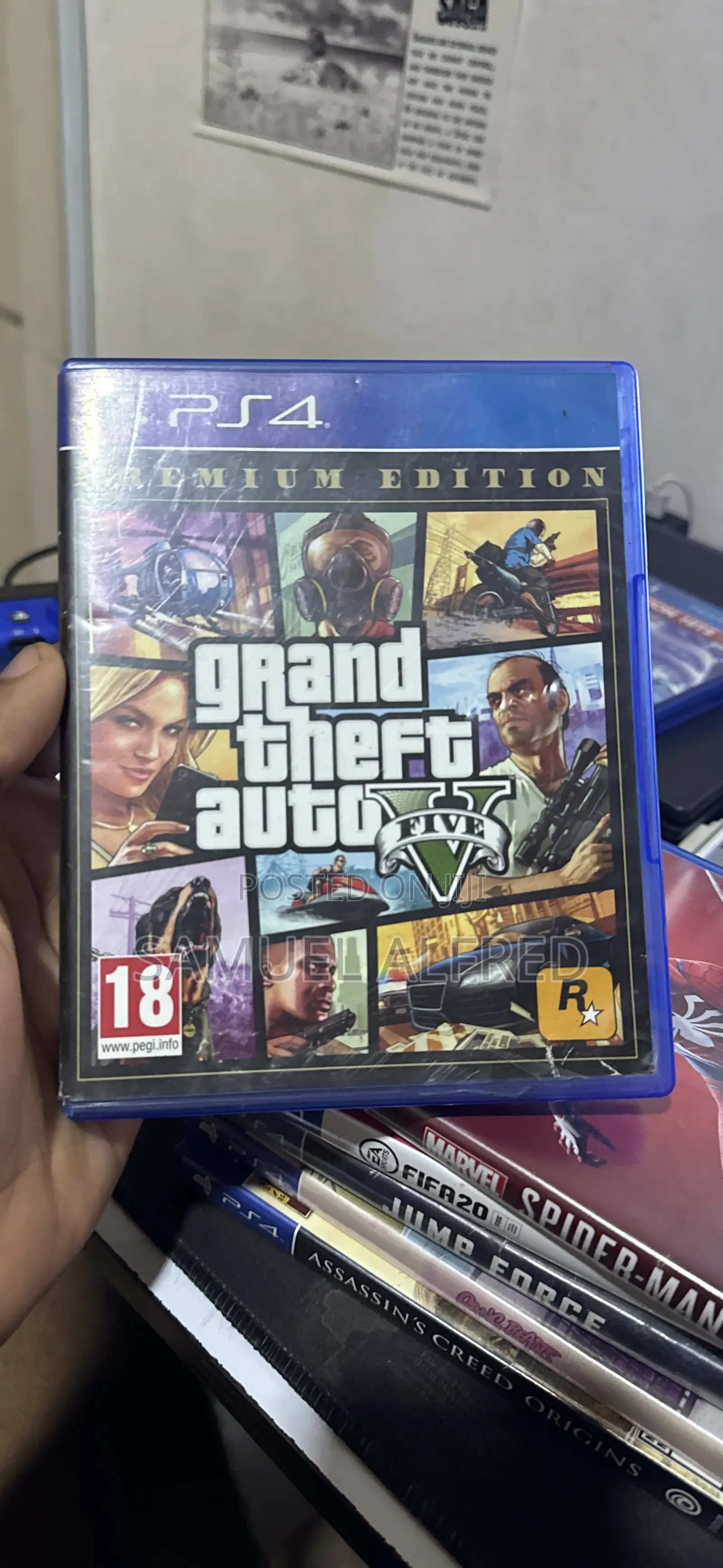 GTA v Ps4 Disk Version