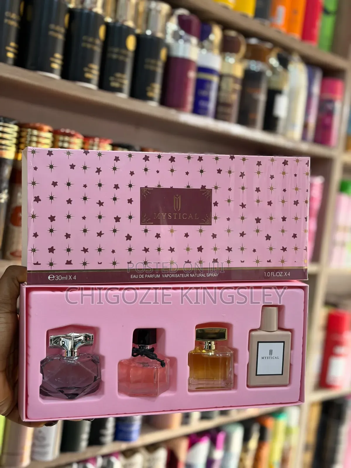 Mystical 4 Pieces Eau Da Parfum Perfume Set 30 Ml Each
