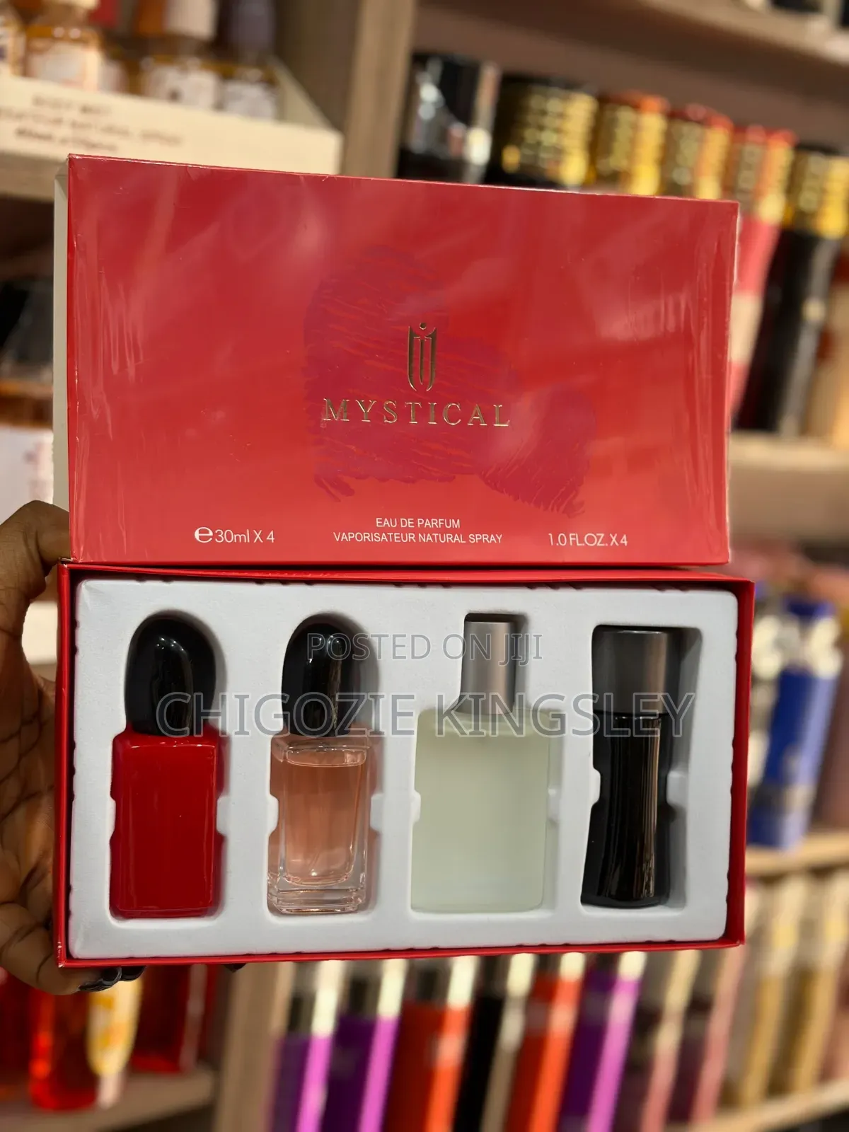Mystical 4 Pieces Eau Da Parfum Perfume Set 30 Ml Each